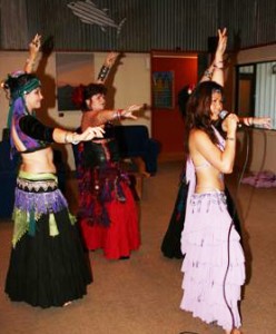 Hosting at Waiau Estate Rosalina Pang hosting a bellydance party