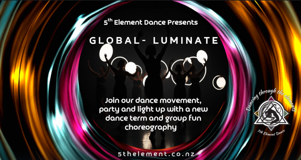 Global - Luminate- Dance Term with Led Lamps belly dance adult classes taupo